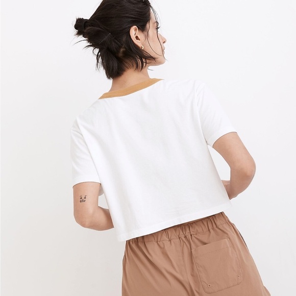 MWL Camp Resort Ringer Crop Tee - Picture 3 of 5